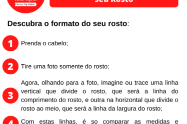 Como descobrir o formato do seu Rosto